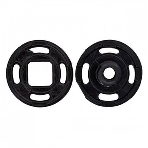 Non communiqué Boutons Pressions Noir 7 mm X 18 - Union Knopf(...) -