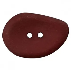 Non communiqué Bouton navette marron 2 trous 54mm X 1 - Union Knopf(...) -