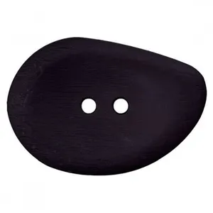 Non communiqué Bouton navette noir 2 trous 54mm X 1 - Union Knopf(...) -