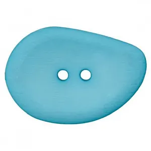 Non communiqué Bouton navette bleu ciel 2 trous 54mm X 1 - Union Knopf(...) -