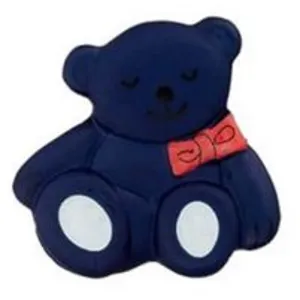 Boutons Ourson à queue 19 mm X 2 - Union Knopf(...) - Marine Bleu