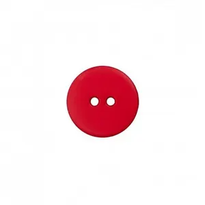 Non communiqué Boutons Polyester Rouge 15 mm X 5 - Union Knopf(...) -