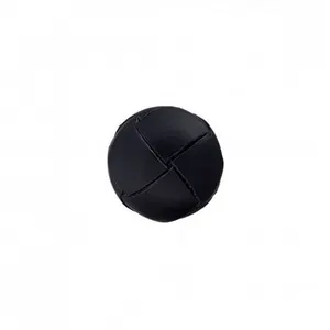 Non communiqué Boutons cuir manteau à queue Noir 23mm X 2 - Union Knopf(...) -
