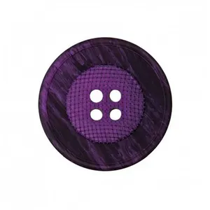 Non communiqué Boutons Panier Lilas rond 28mmX2 - Union Knopf(...) - Violet