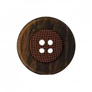 Non communiqué Boutons Panier rond Marron moyen 23mmX3 - Union Knopf(...) -