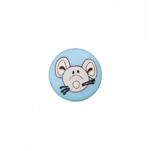 Boutons Souris à queue 12 mm X 3 - Union Knopf Bleu (BLEU CLAIR) - Ble...