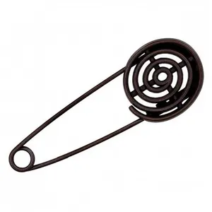 Epingle à Kilt spirale brute Cuivre noir 75 MM X 1 - Union Knopf Noir ...
