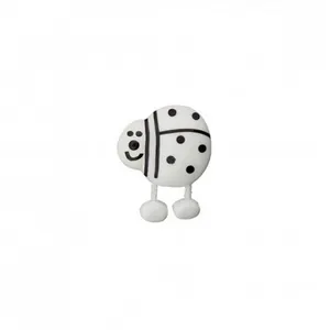 Non communiqué Boutons Coccinelle Blanc 15 mm X 2 - Union Knopf(...) -