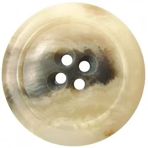 Non communiqué Bouton Manteau Chiné Ecru 34 mm X 1 - Union Knopf(...) -