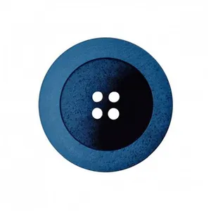 Non communiqué Boutons Fantaisies Bleu 4 trous 18 mm X 3 - Union Knopf(...) -