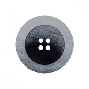 Non communiqué Boutons Fantaisies Gris 4 trous 18 mm X 3 - Union Knopf(...) -