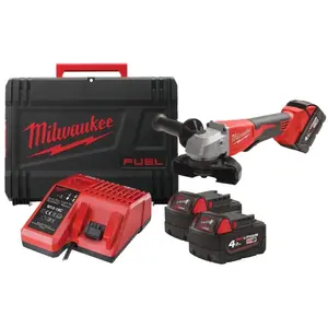 Comparateur de prix : Meuleuse Brushless 18V 125mm, 4,0Ah Milwaukee