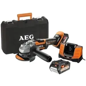 Comparateur de prix : AEG POWERTOOLS Meuleuse 125 mm 18V Brushless, 2 x 5,0 Ah Li-ion TU
