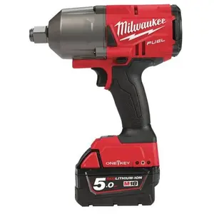 Milwaukee Boulonneuse à choc MILWAUKEE M18 ONEFHIWF34-502X 18V 2 x 5,0Ah pas cher