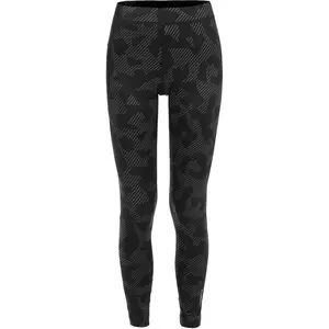 NEO Feel the Vybe AOP warm Collant de course Femmes-noir, Taille XS pas cher