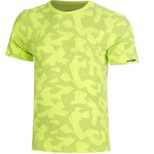 NEO Feel the Vybe AOP Maillot de course Hommes-jaune lemon, Taille L