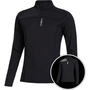 NEO Warm Light Haut Manches Longues Femmes - Noir, Taille S pas cher