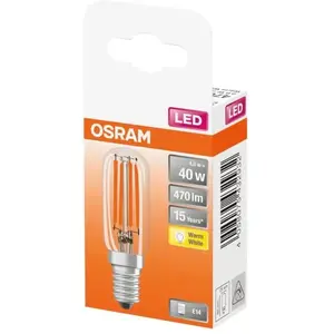 Comparateur de prix : OSRAM Ampoule LED Mini Tube T26 clair filament 4W=40 E14 chaud