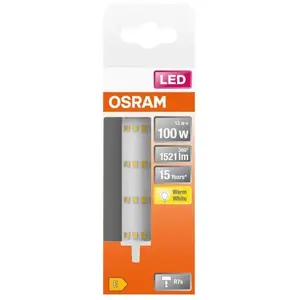 Comparateur de prix : OSRAM Ampoule LED Crayon 118mm 12,5W=100 R7S chaud