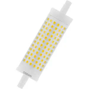 Comparateur de prix : Spot lumineux LED - OSRAM - R7S - 78 mm ou 118 mm - Blanc chaud - A++