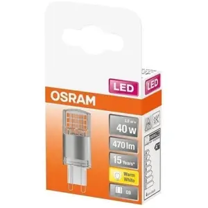 Comparateur de prix : Osram Special Ampoule LED Capsule Culot G9, Blanc Chaud 2700K, 4,2W (équivalent 40W)