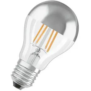 Comparateur de prix : LEDVANCE OSRAM Ampoule LED Standard clair filament argentée 4W=35 E27 chaud