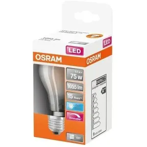 Comparateur de prix : LEDVANCE OSRAM Ampoule LED Standard verre dépoli variable 9W=75 E27 froid