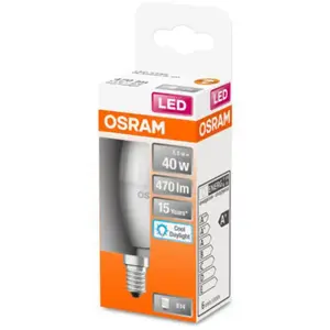 Comparateur de prix : Lampe LED OSRAM LED STAR CLASSIC B 40 5.5 W-6500K E14 4058075430976