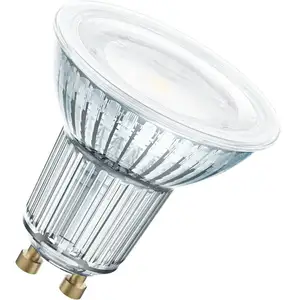 Comparateur de prix : OSRAM Spot PAR16 LED 120° verre variable 8,3W=80 GU10 froid