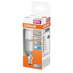 Comparateur de prix : Osram - Led stick dépoli radiateur 10w e14 1050lm 4000K frd bte 1
