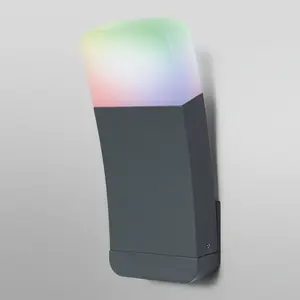 Comparateur de prix : Applique d'extérieur smart wifi rgbw curve wall - ledvance