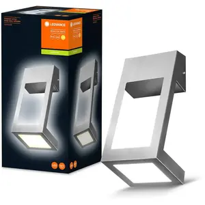 Comparateur de prix : Ledvance ENDURA STYLE EDGE WALL UPDOWN Applique Extérieure 7w=450lm - Acier Inoxydable