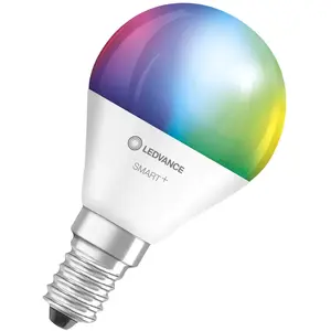 LEDVANCE BTE3 Ampoule Smart+ WIFI SPHERIQUE DEPOLIE 40W E14 COULEUR CHANGEANTE pas cher