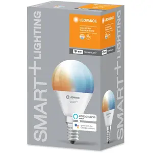 Comparateur de prix : LEDVANCE BTE1 Ampoule Smart+ WIFI SPHERIQUE DEPOLIE 40W E14 VARIATION DE BLANCS