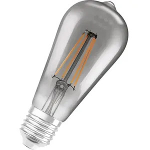 Ampoule edison LED connectée Smart+ E27 EQ50W finition fumée Ledvance