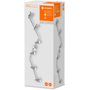 Comparateur de prix : LEDVANCE Niclas Spot LED, nickel, à 6 lampes