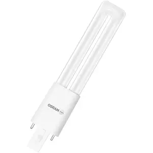 Comparateur de prix : OSRAM DULUX® S LED EM & AC MAINS 4 W/4000 K - Lampes pour socle spécial