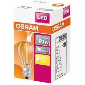 Comparateur de prix : Osram STAR ampoule LED Blanc chaud 2700 K 6,5 W E27 E
