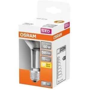 OSRAM Spot R63 LED verre clair 4,3W E27 345lm 2700K - Blanc chaud pas cher