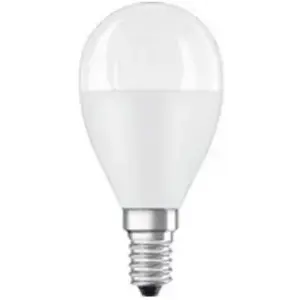OSRAM Ampoule LED sphérique E14 - 8 W - Dépoli - Blanc chaud pas cher