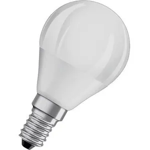 Comparateur de prix : Ampoule LED sphérique dépolie OSRAM - 5,7W équivalent 40W - Blanc chaud - Lot de 5