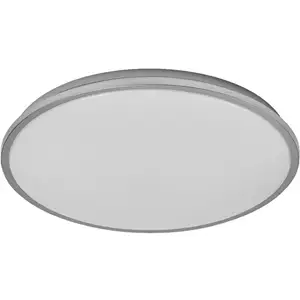 Ledvance - Plafonnier orbis dublin, argent, 24W, 2700lm pas cher