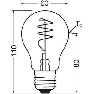 Comparateur de prix : Lampe LED Vintage OSRAM Classic - Blanc - E27 - 3,4W - 470lm