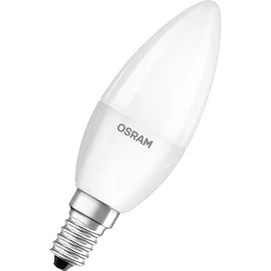Comparateur de prix : OSRAM LED Classic Star, bougie, mat, E14, 4,9 W, 4.000 K