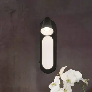 LEDVANCE Applique murale LED Neptune, 1 spot, interrupteur, noir pas cher