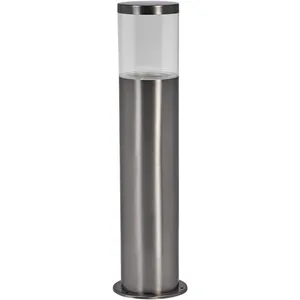 LEDVANCE Borne lumineuse Endura Classic Ebro, acier inoxydable