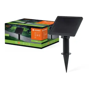 Comparateur de prix : LEDVANCE Endura Hybrid Solar Panel BK LEDV, Plastique, Black