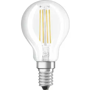 Osram - led Ball Bulbs 4W Shape E14 Warm Light 2700K Pack of 2 pas cher