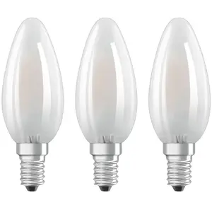 Comparateur de prix : Osram LED E14 4058075819382 4 W = 40 W blanc chaud (Ø x L) 35 mm x 97 mm 3 pc(s)