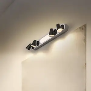 Comparateur de prix : LEDVANCE Plafonnier LED Neptune, 4 spots LED, blanc